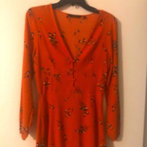 Really cute Orange Dress